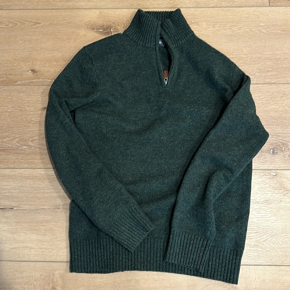 1/4 zip sweater
